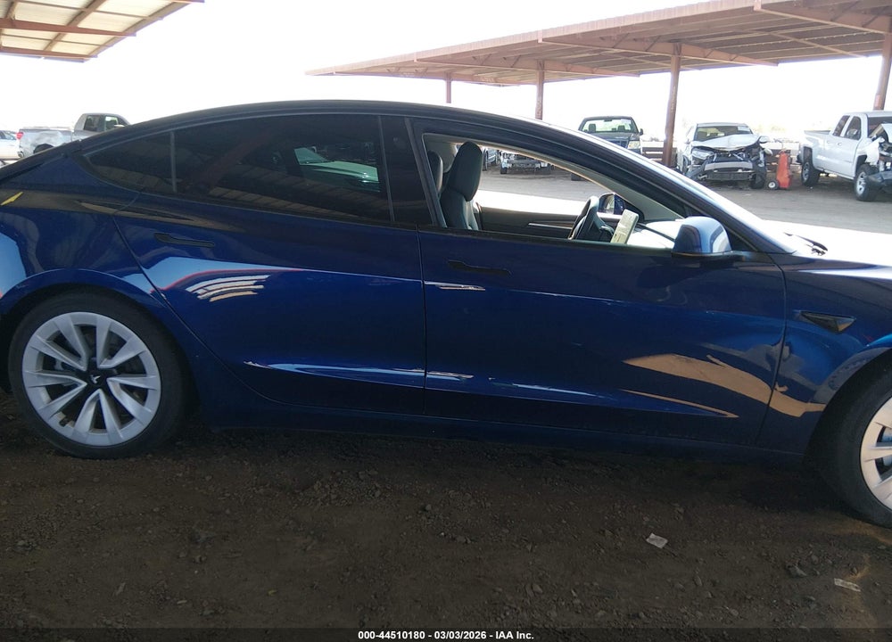 2021 TESLA MODEL 3 STANDARD RANGE PLUS REAR-WHEEL DRIVE VIN: 5YJ3E1EA6MF063004