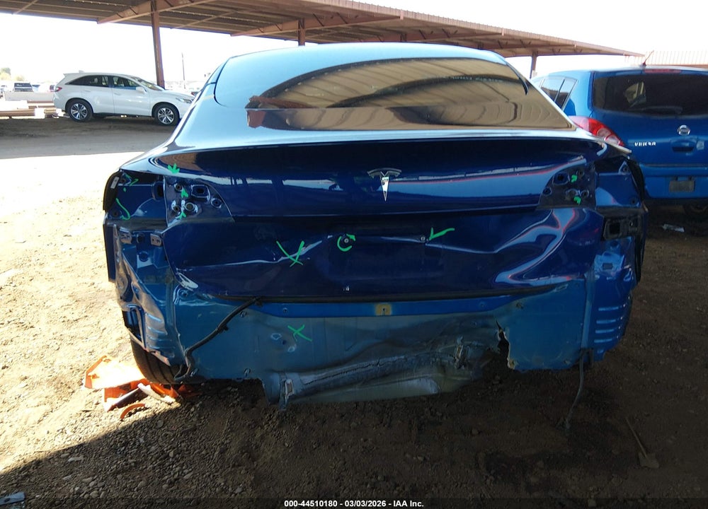 2021 TESLA MODEL 3 STANDARD RANGE PLUS REAR-WHEEL DRIVE VIN: 5YJ3E1EA6MF063004