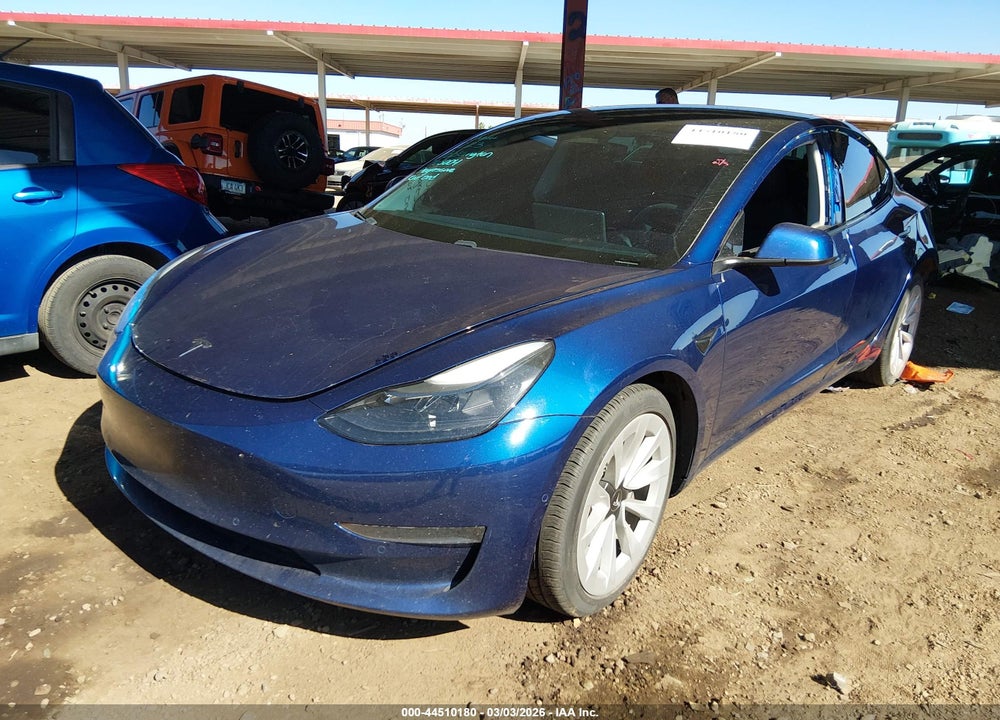 2021 TESLA MODEL 3 STANDARD RANGE PLUS REAR-WHEEL DRIVE VIN: 5YJ3E1EA6MF063004