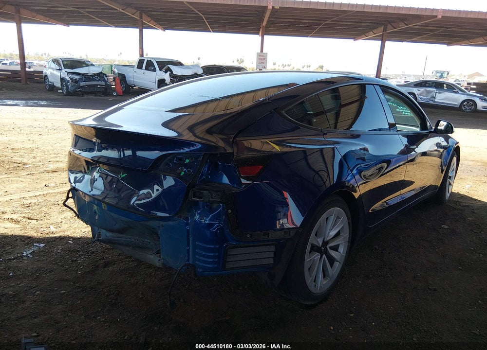 2021 TESLA MODEL 3 STANDARD RANGE PLUS REAR-WHEEL DRIVE VIN: 5YJ3E1EA6MF063004