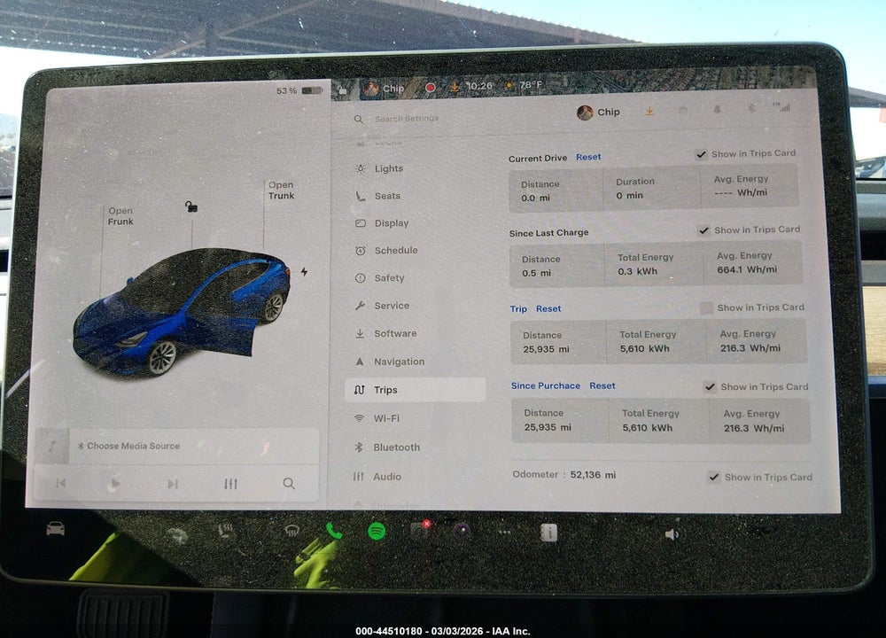 2021 TESLA MODEL 3 STANDARD RANGE PLUS REAR-WHEEL DRIVE VIN: 5YJ3E1EA6MF063004