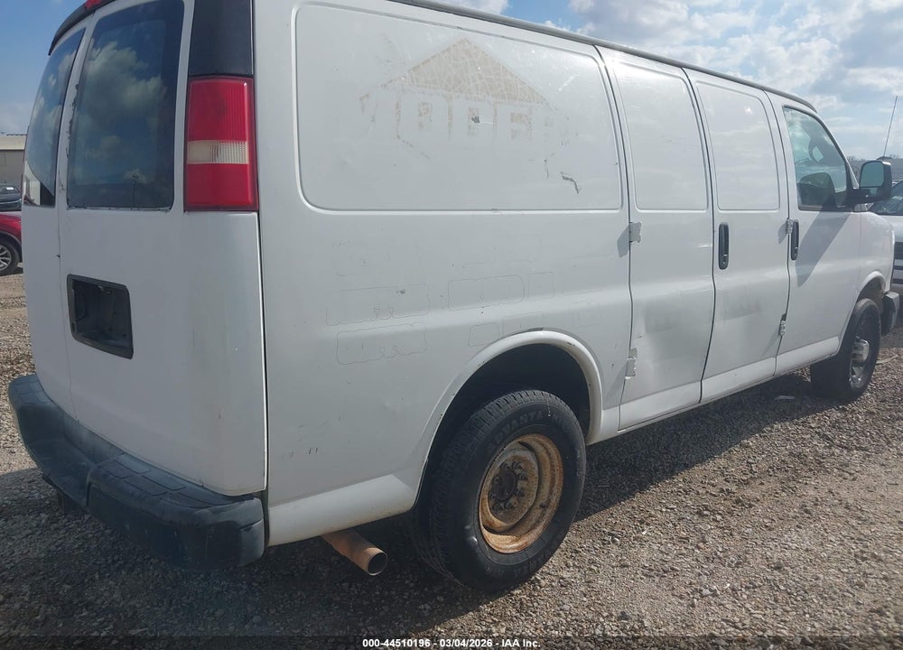 2014 CHEVROLET EXPRESS 2500 WORK VAN VIN: 1GCWGFCA7E1132834