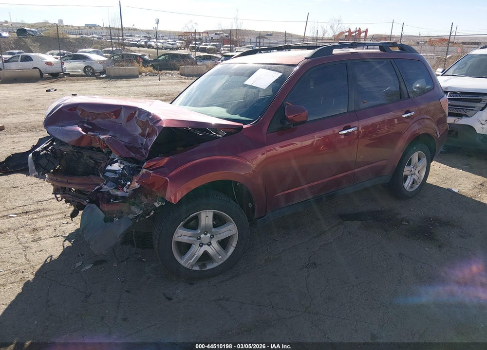 2009 SUBARU FORESTER 2.5X LIMITED VIN: JF2SH64639H741245