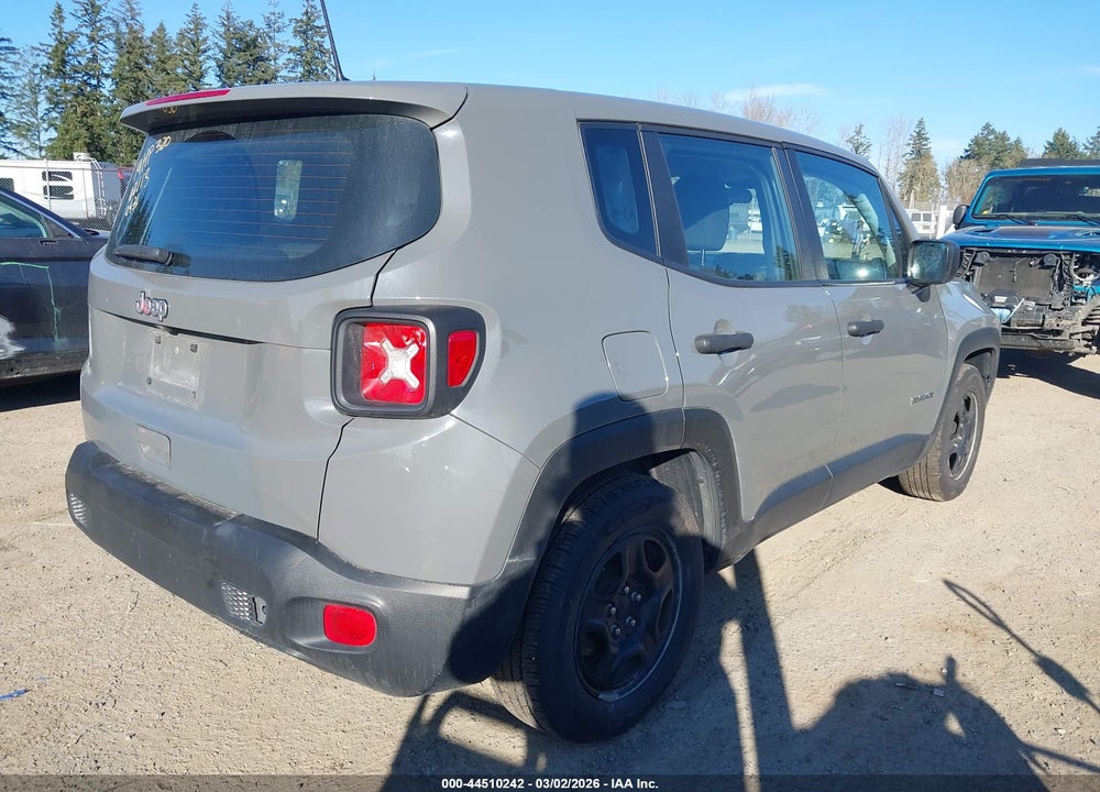 2020 JEEP RENEGADE SPORT FWD VIN: ZACNJAAB1LPL50158