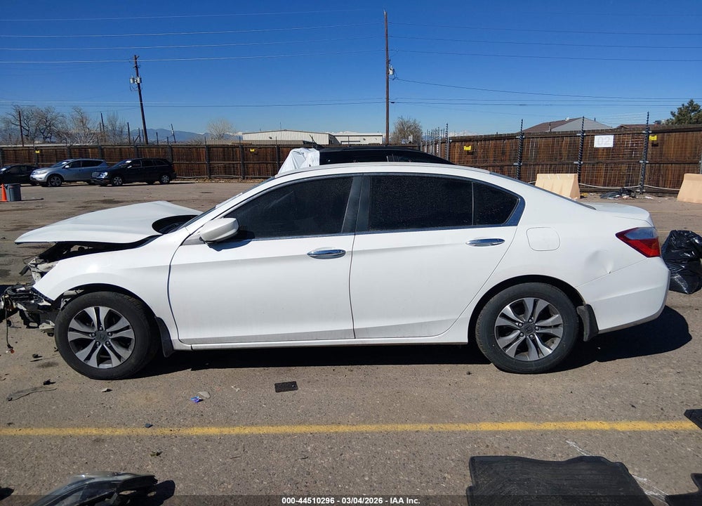 2013 HONDA ACCORD LX VIN: 1HGCR2F3XDA056173