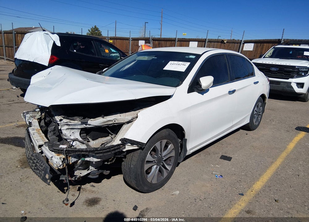 2013 HONDA ACCORD LX VIN: 1HGCR2F3XDA056173