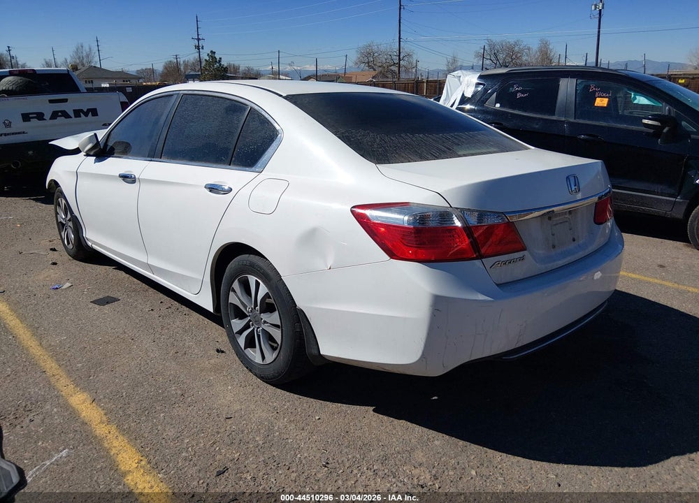 2013 HONDA ACCORD LX VIN: 1HGCR2F3XDA056173