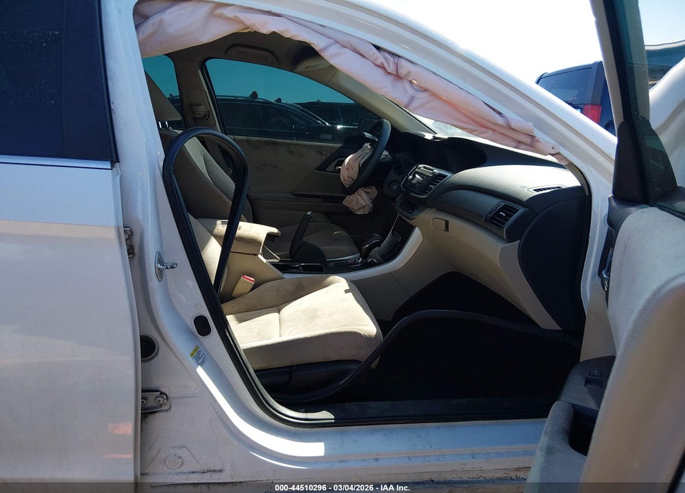 2013 HONDA ACCORD LX VIN: 1HGCR2F3XDA056173