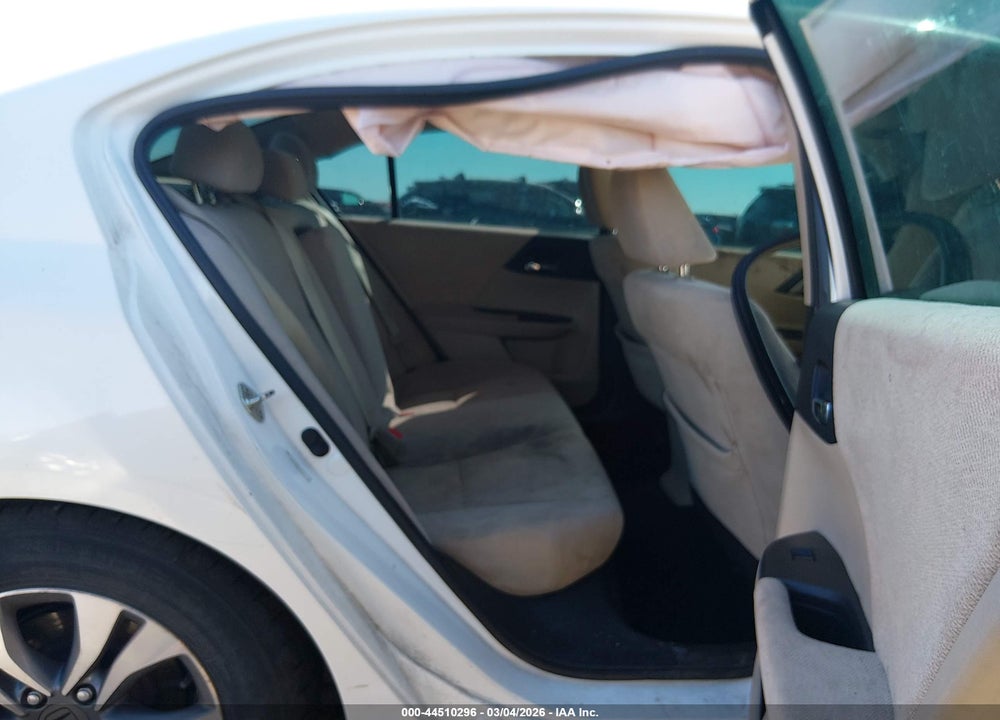 2013 HONDA ACCORD LX VIN: 1HGCR2F3XDA056173