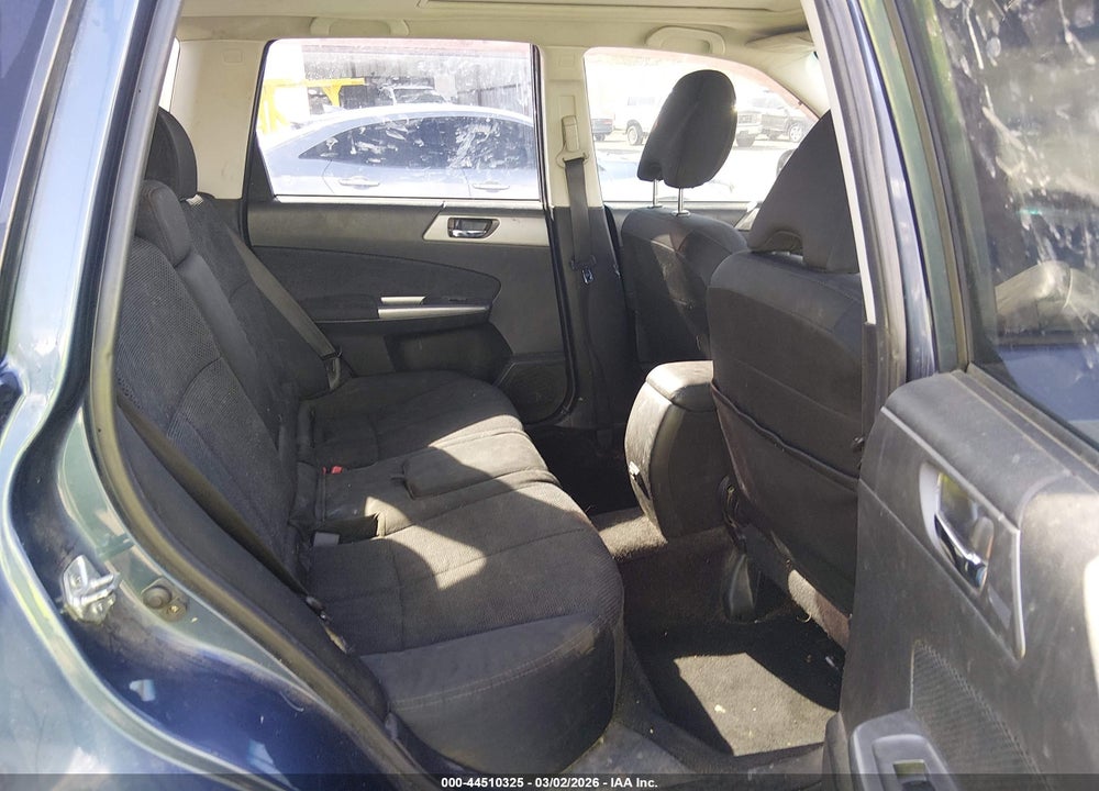 2011 SUBARU FORESTER 2.5XT PREMIUM VIN: JF2SHGAC9BH739487