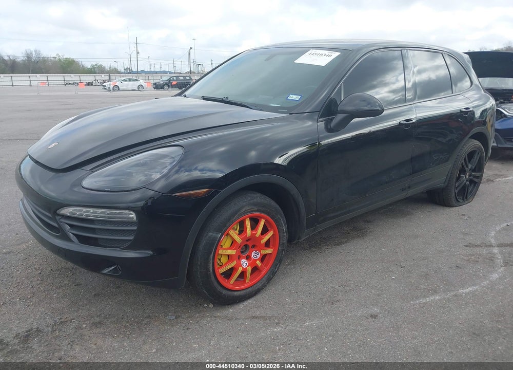 2011 PORSCHE CAYENNE S VIN: WP1AB2A29BLA42080