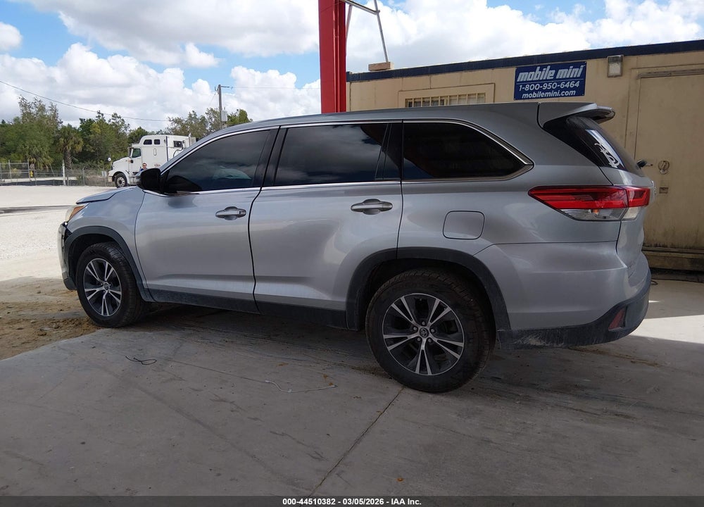 2019 TOYOTA HIGHLANDER LE VIN: 5TDZZRFH0KS291534