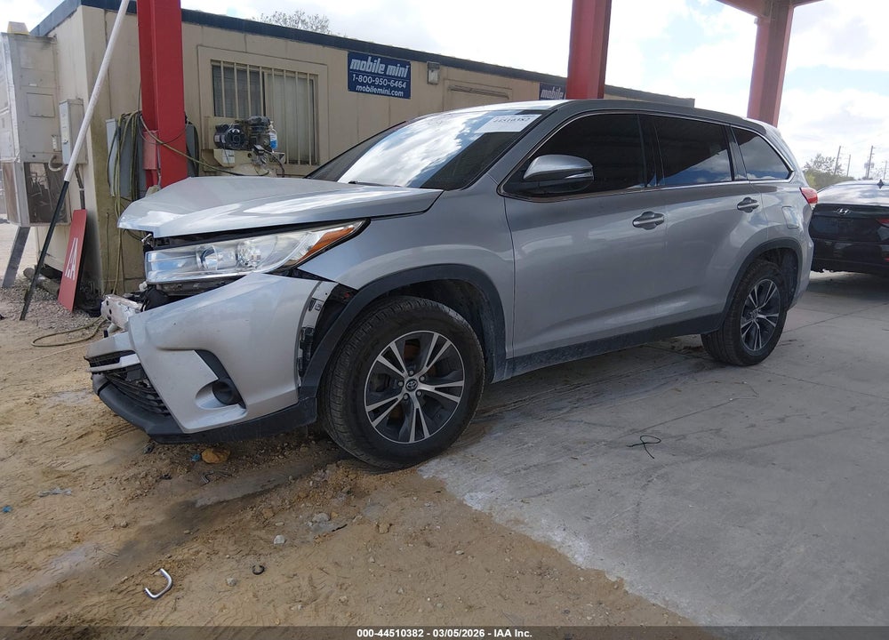 2019 TOYOTA HIGHLANDER LE VIN: 5TDZZRFH0KS291534