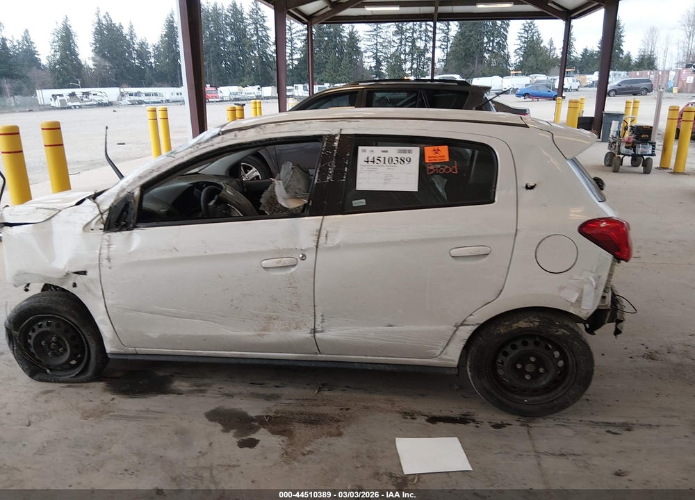 2017 MITSUBISHI MIRAGE ES VIN: ML32A3HJ8HH018797