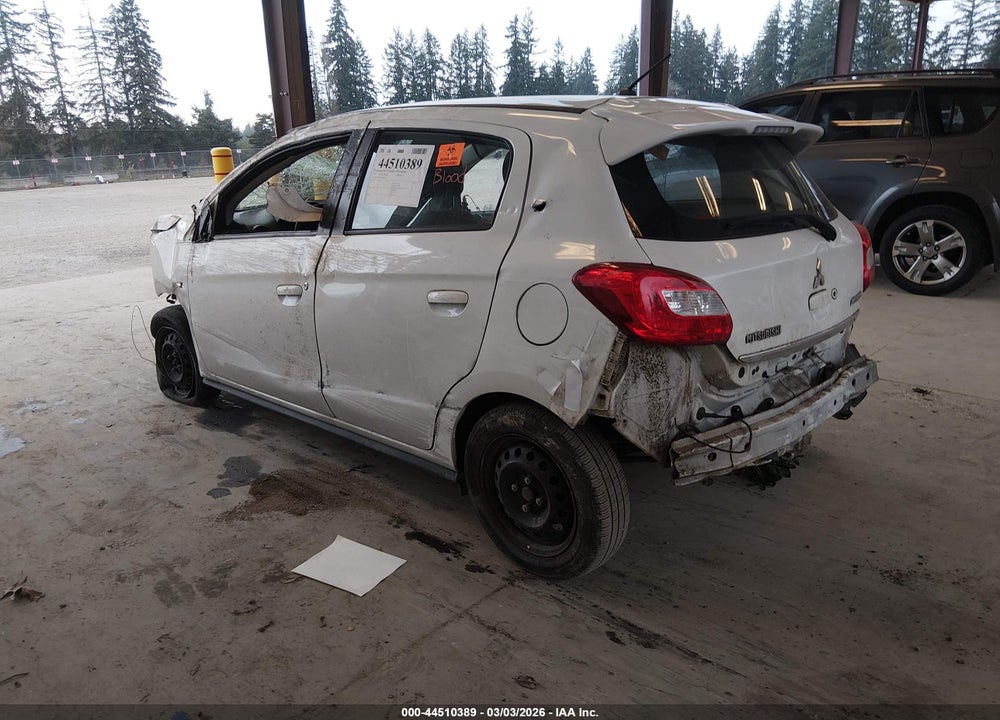 2017 MITSUBISHI MIRAGE ES VIN: ML32A3HJ8HH018797