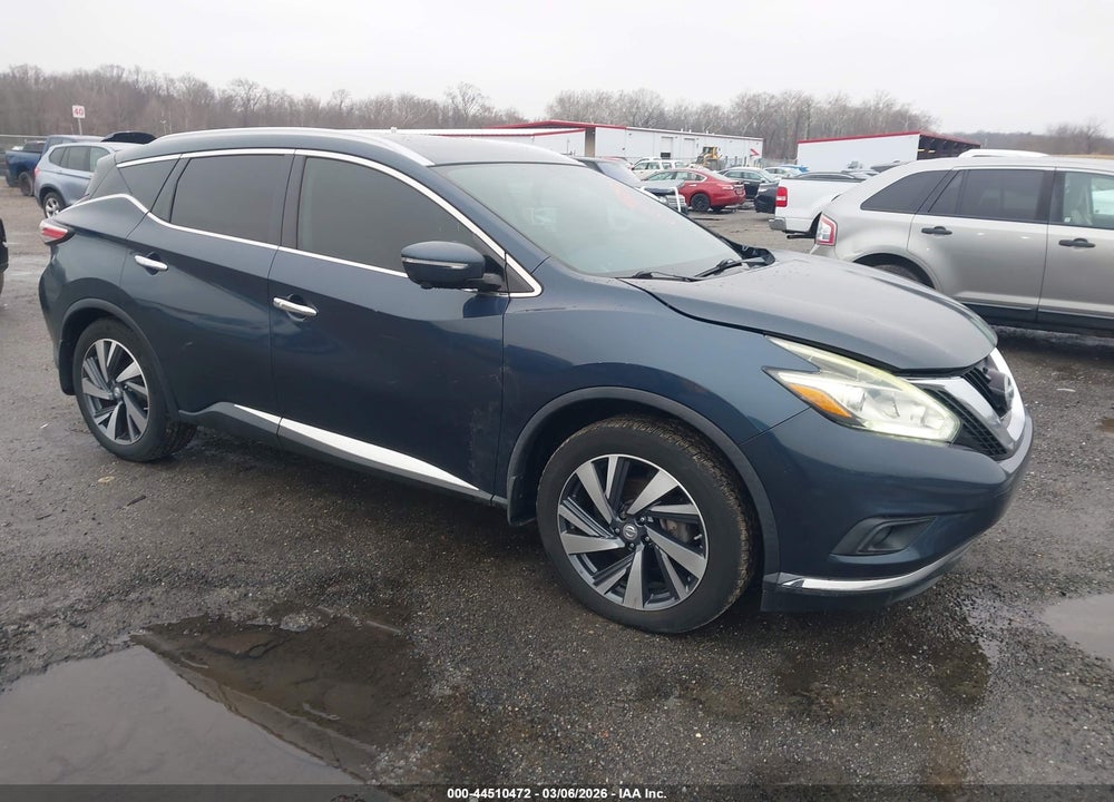 2015 NISSAN MURANO PLATINUM VIN: 5N1AZ2MG3FN230863