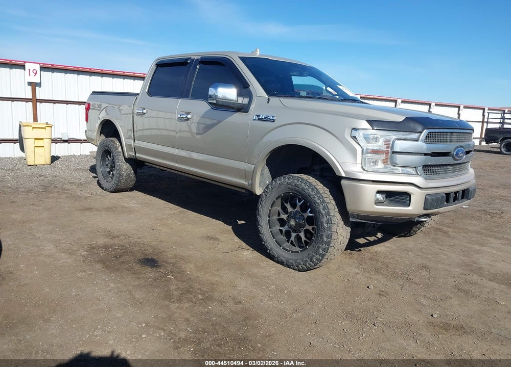 2018 FORD F-150 PLATINUM VIN: 1FTEW1E56JFA74438