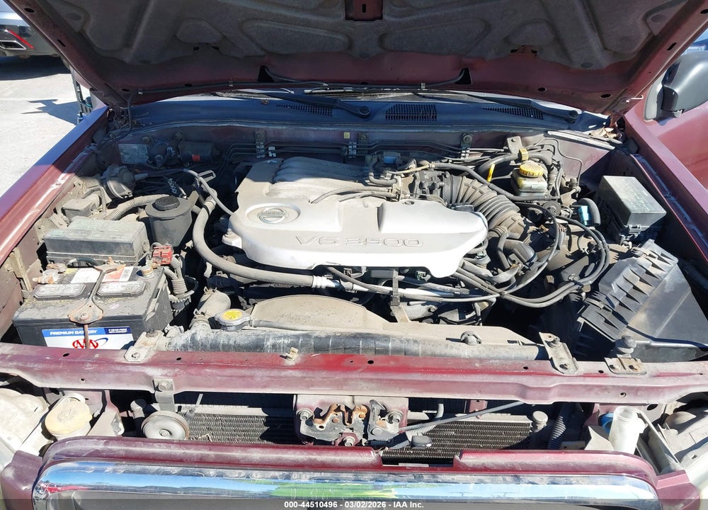 2002 NISSAN PATHFINDER LE VIN: JN8DR09X02W661006
