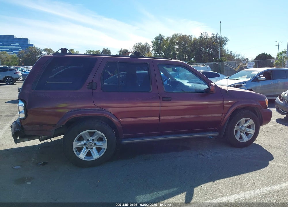 2002 NISSAN PATHFINDER LE VIN: JN8DR09X02W661006