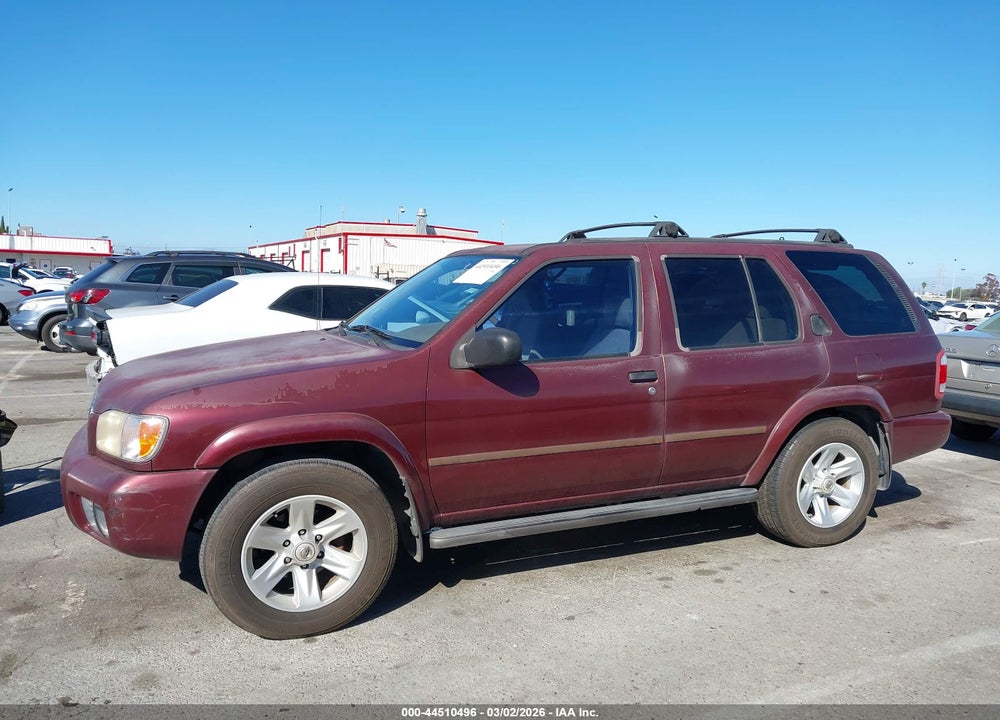 2002 NISSAN PATHFINDER LE VIN: JN8DR09X02W661006