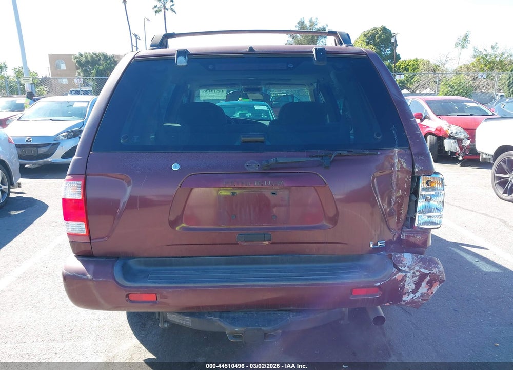 2002 NISSAN PATHFINDER LE VIN: JN8DR09X02W661006