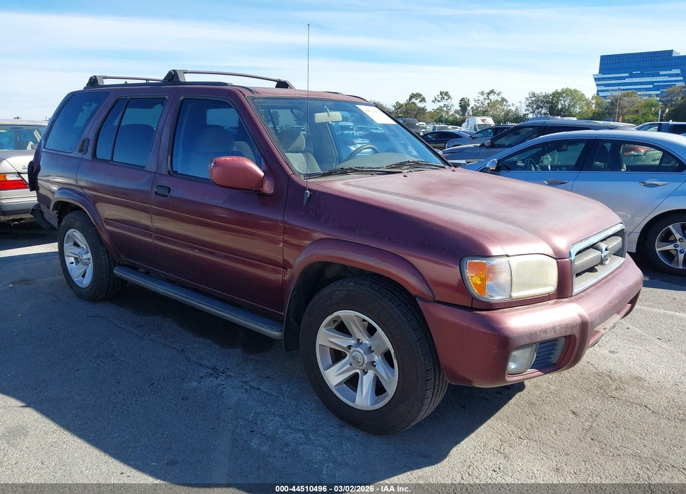 2002 NISSAN PATHFINDER LE VIN: JN8DR09X02W661006