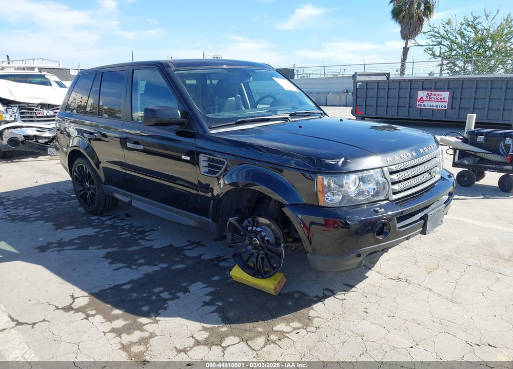 2009 LAND ROVER RANGE ROVER SPORT HSE VIN: SALSK254X9A208218