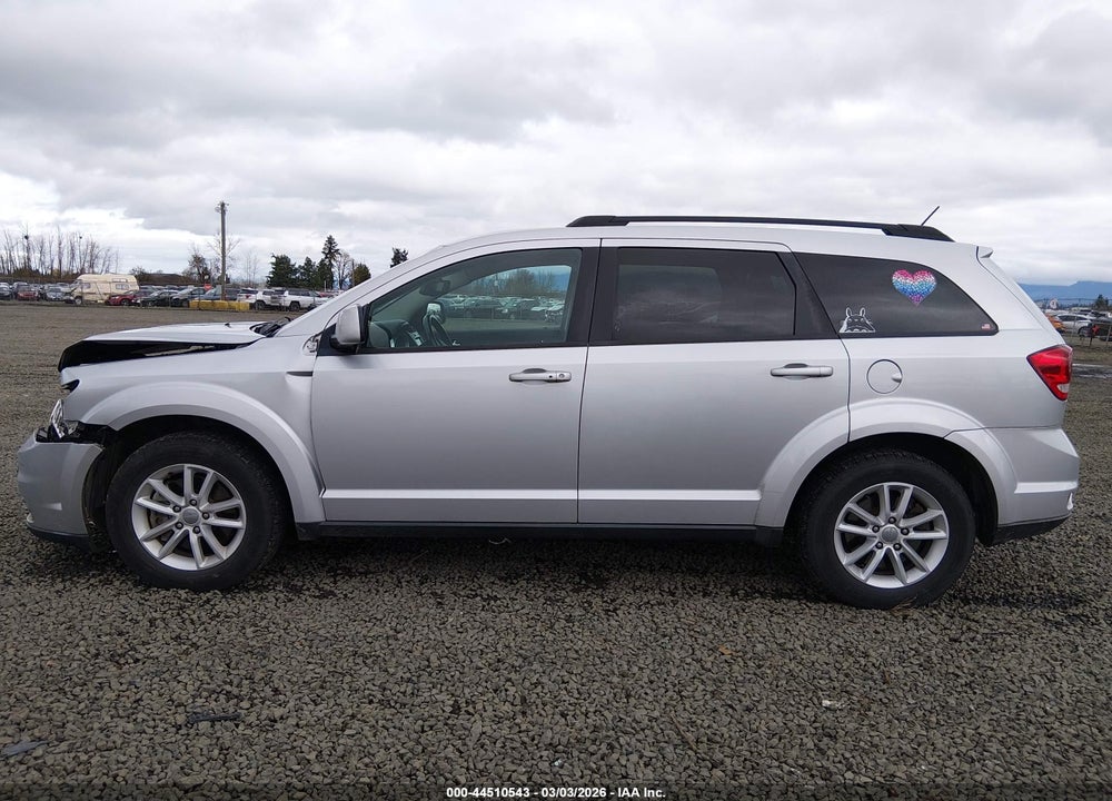 2014 DODGE JOURNEY SXT VIN: 3C4PDCBBXET160416