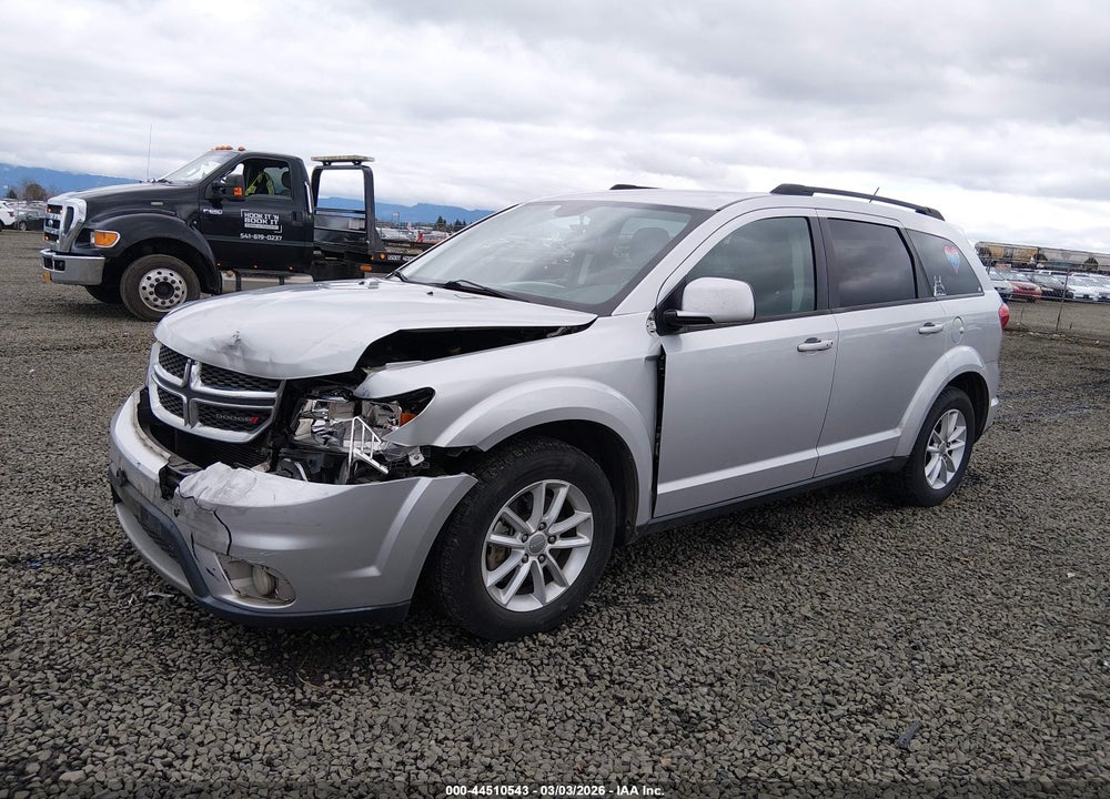2014 DODGE JOURNEY SXT VIN: 3C4PDCBBXET160416
