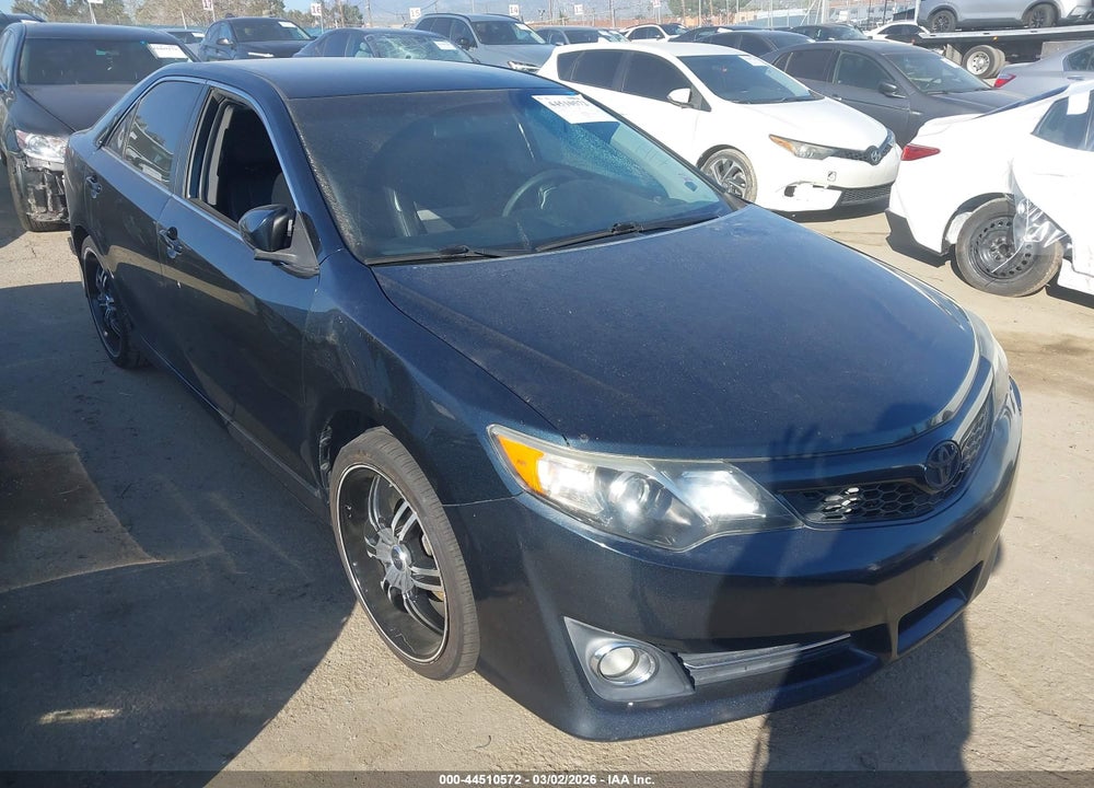 2012 TOYOTA CAMRY SE VIN: 4T1BF1FK6CU596178