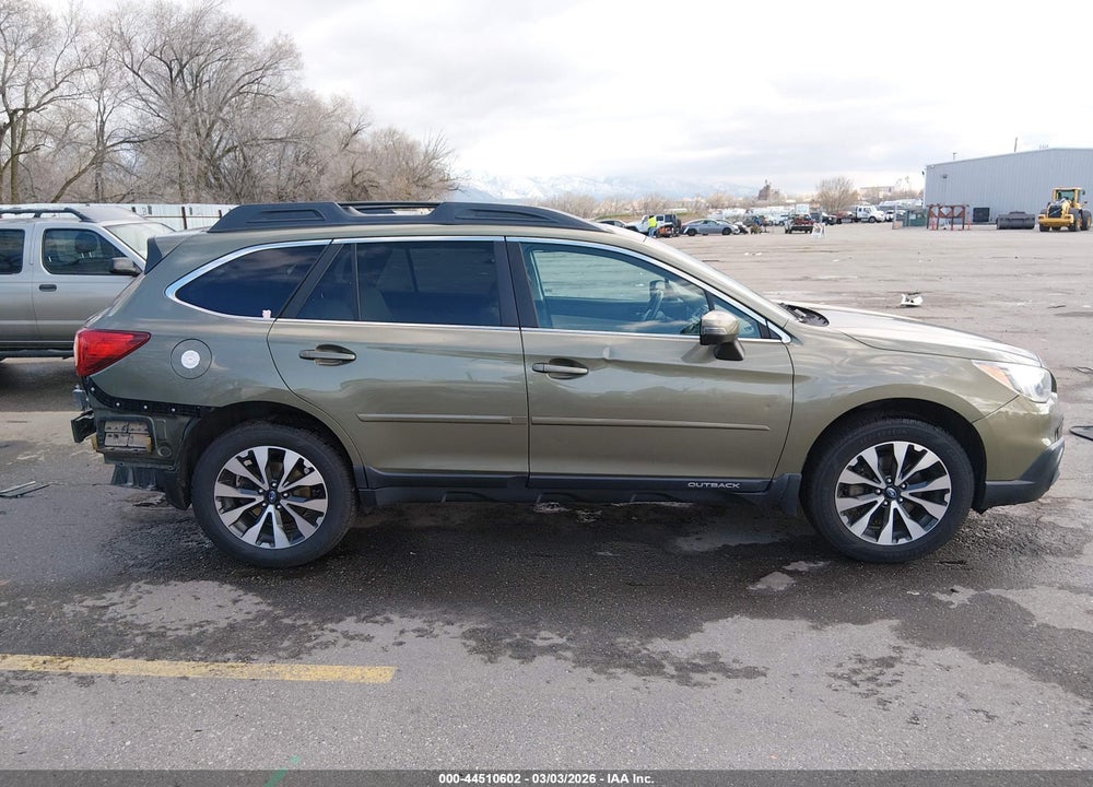 2016 SUBARU OUTBACK 2.5I LIMITED VIN: 4S4BSANC4G3353986