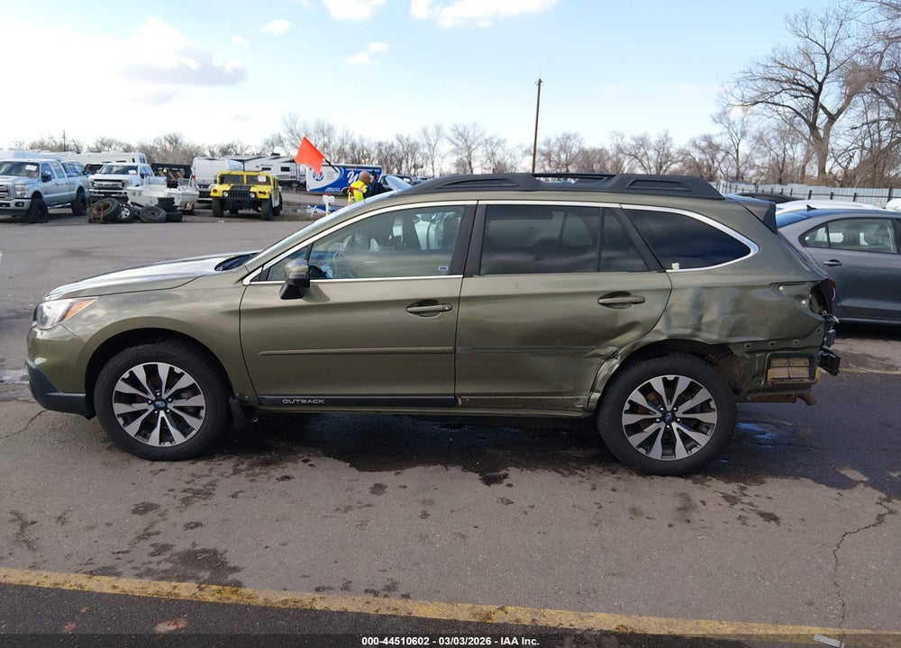 2016 SUBARU OUTBACK 2.5I LIMITED VIN: 4S4BSANC4G3353986