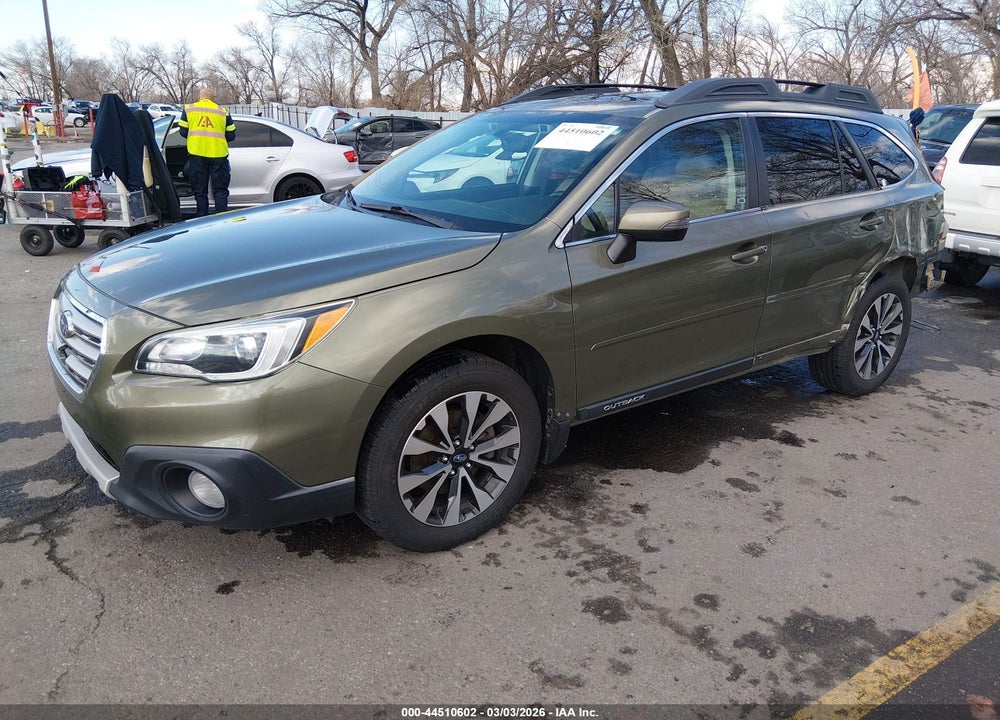 2016 SUBARU OUTBACK 2.5I LIMITED VIN: 4S4BSANC4G3353986
