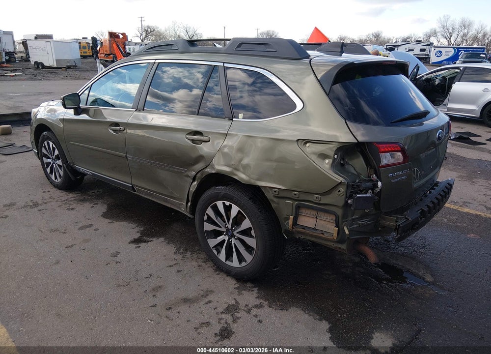 2016 SUBARU OUTBACK 2.5I LIMITED VIN: 4S4BSANC4G3353986