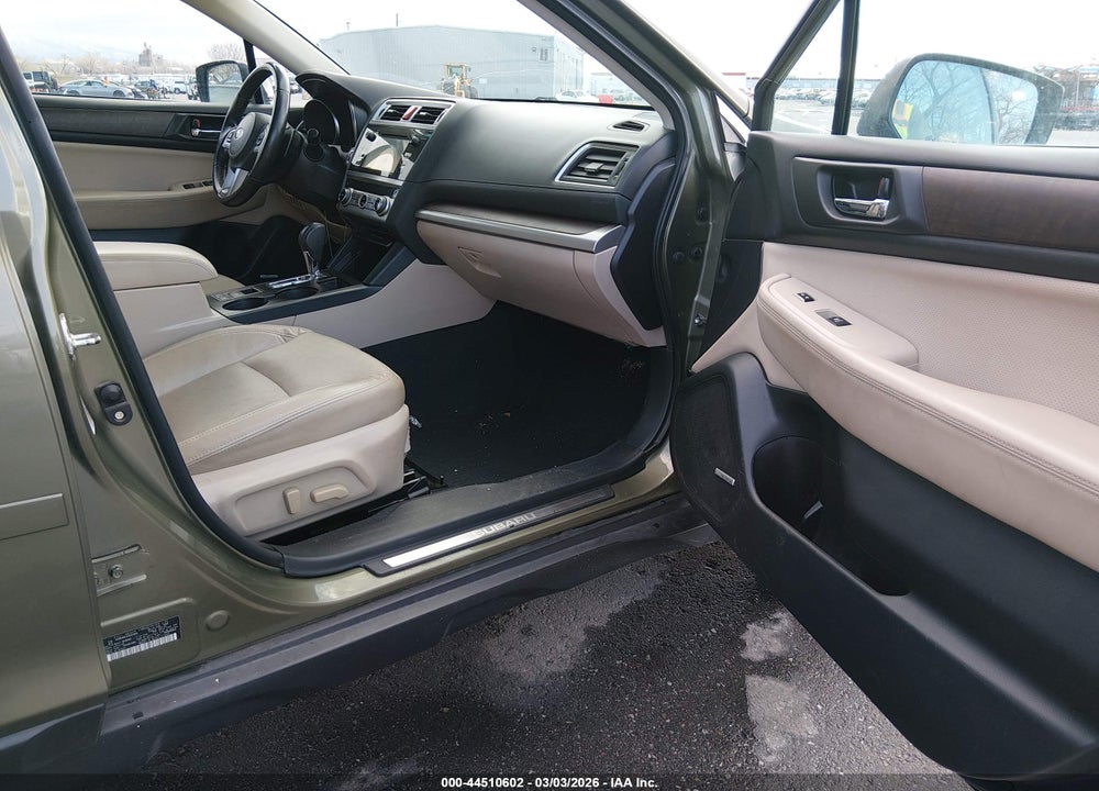2016 SUBARU OUTBACK 2.5I LIMITED VIN: 4S4BSANC4G3353986