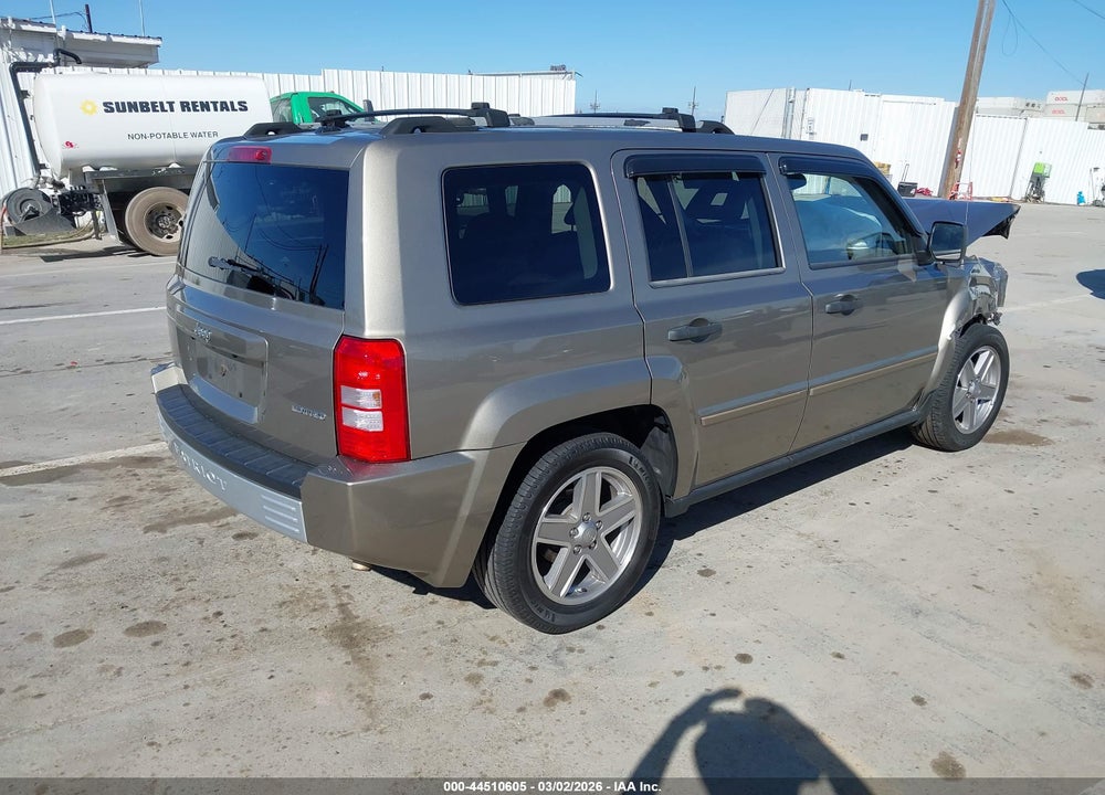 2007 JEEP PATRIOT LIMITED VIN: 1J8FT48W07D416353