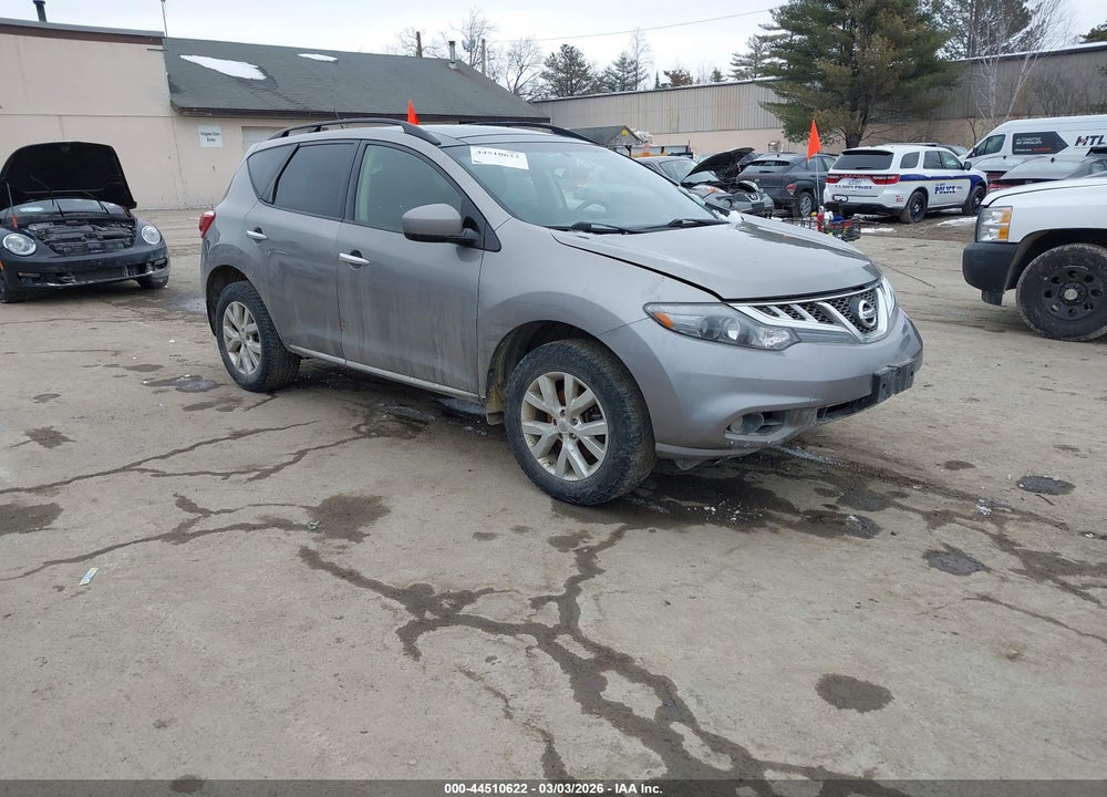 2012 NISSAN MURANO SV VIN: JN8AZ1MW4CW233870