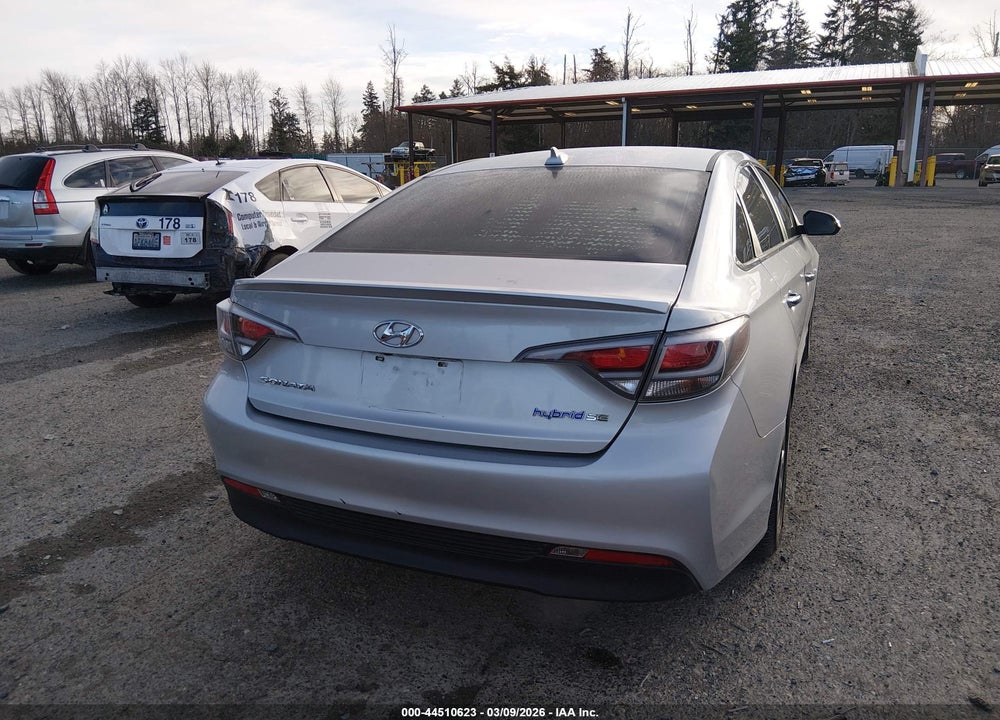 2017 HYUNDAI SONATA HYBRID SE VIN: KMHE24L35HA061312
