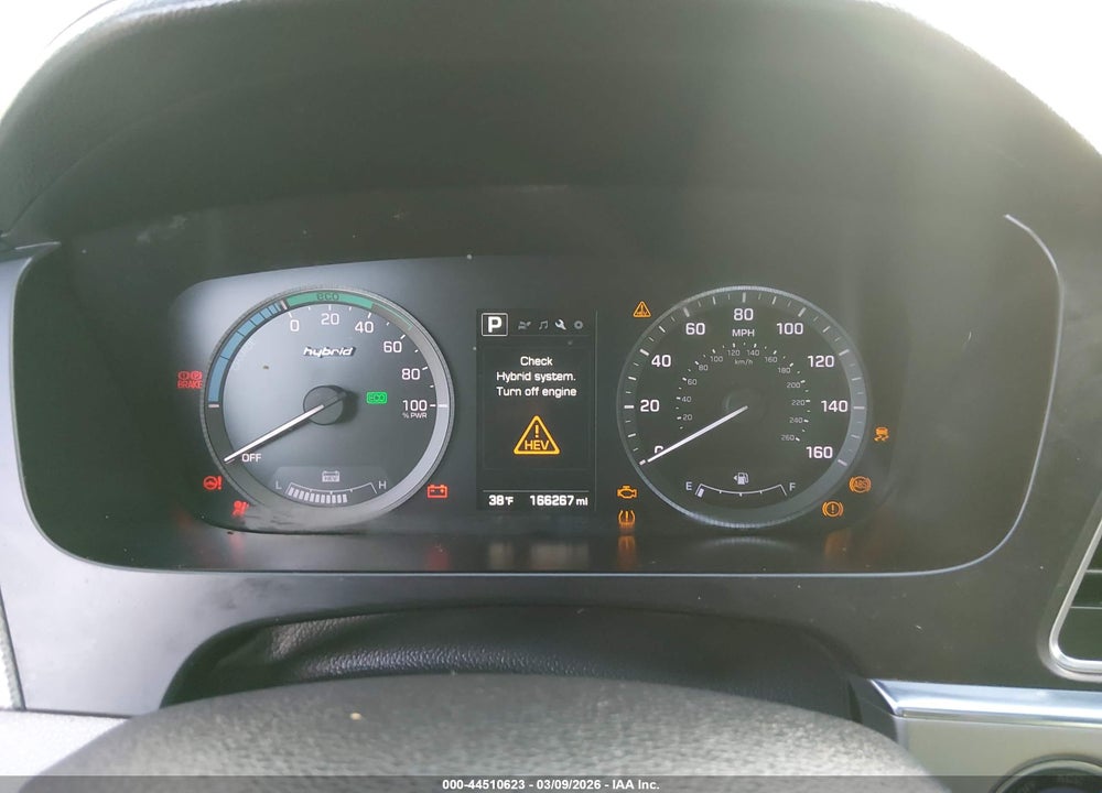 2017 HYUNDAI SONATA HYBRID SE VIN: KMHE24L35HA061312