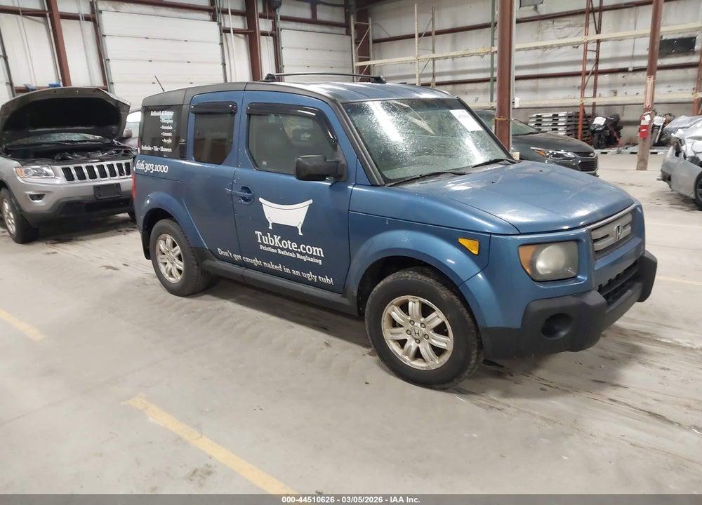 2007 HONDA ELEMENT EX VIN: 5J6YH28727L016003