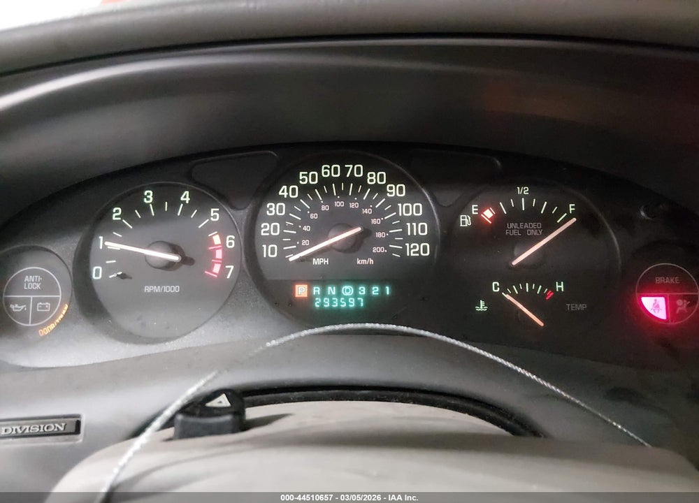 1998 BUICK REGAL LS VIN: 2G4WB52K5W1404002