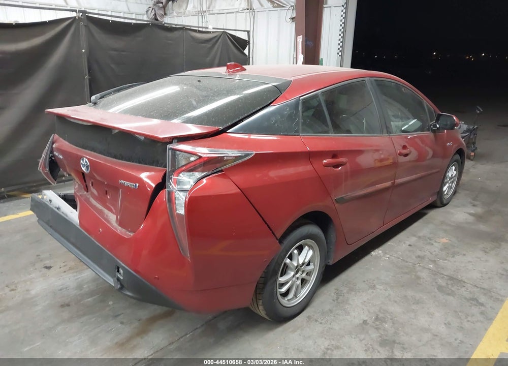 2016 TOYOTA PRIUS FOUR VIN: JTDKARFU8G3512425