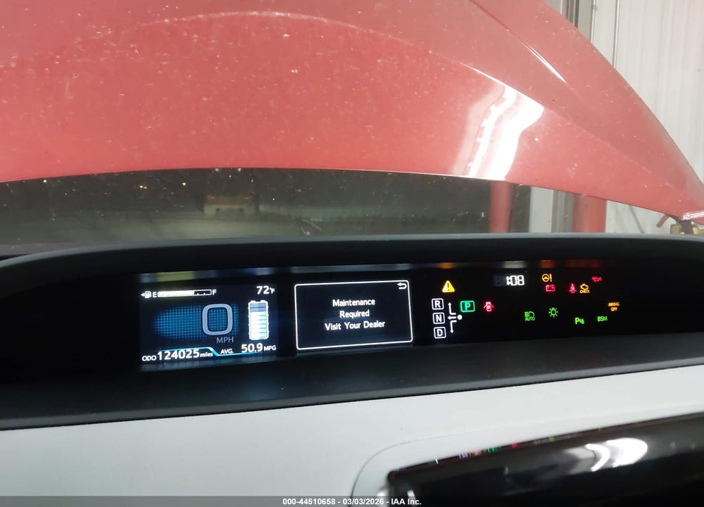 2016 TOYOTA PRIUS FOUR VIN: JTDKARFU8G3512425