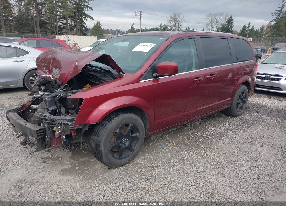 2019 DODGE GRAND CARAVAN SXT VIN: 2C4RDGCG9KR683306