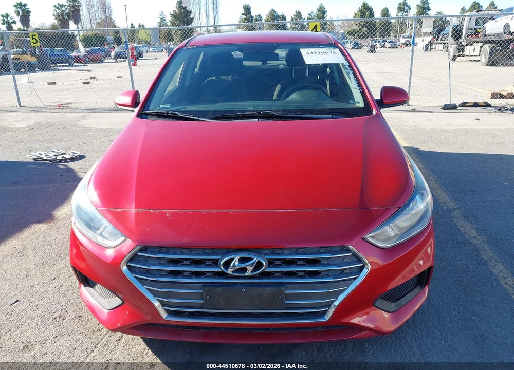 2019 HYUNDAI ACCENT SE VIN: 3KPC24A37KE057412