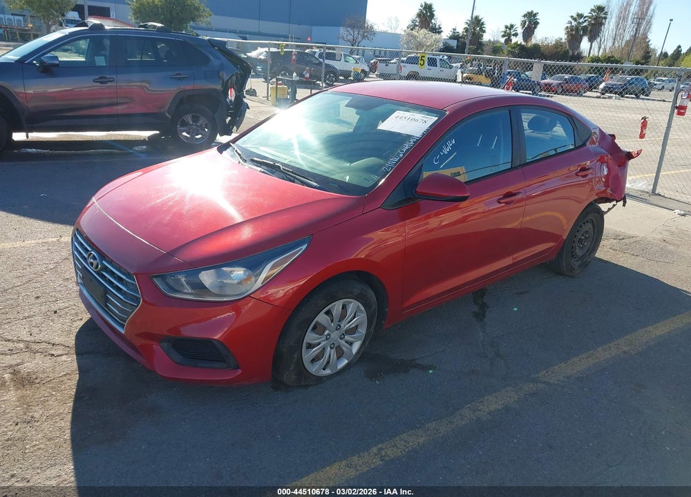 2019 HYUNDAI ACCENT SE VIN: 3KPC24A37KE057412