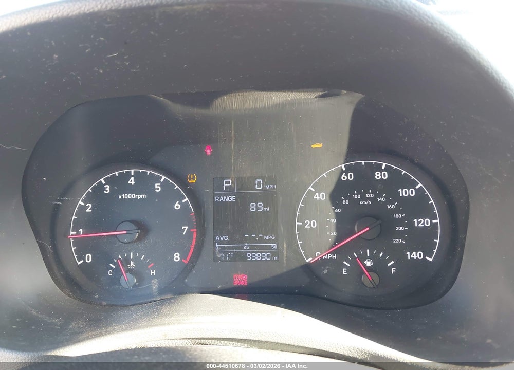 2019 HYUNDAI ACCENT SE VIN: 3KPC24A37KE057412