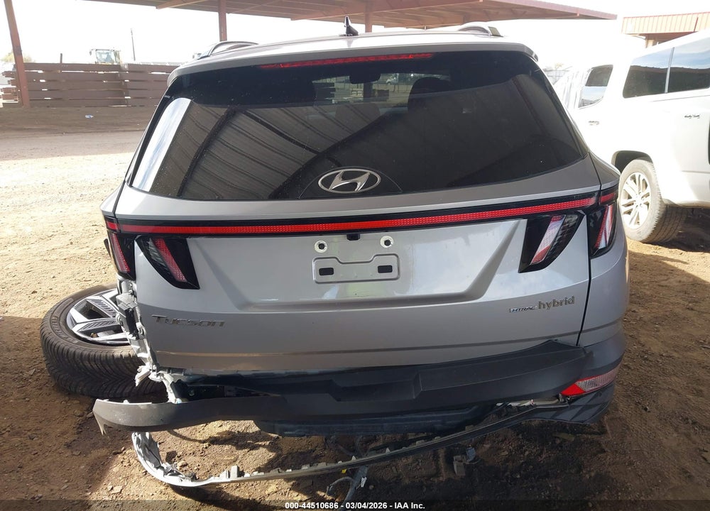 2022 HYUNDAI TUCSON HYBRID LIMITED VIN: KM8JECA12NU051333