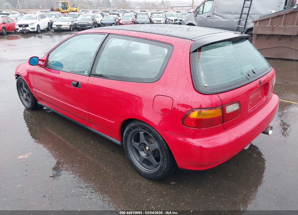 1992 HONDA CIVIC CX VIN: 2HGEH2347NH545626