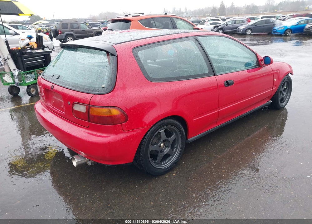 1992 HONDA CIVIC CX VIN: 2HGEH2347NH545626